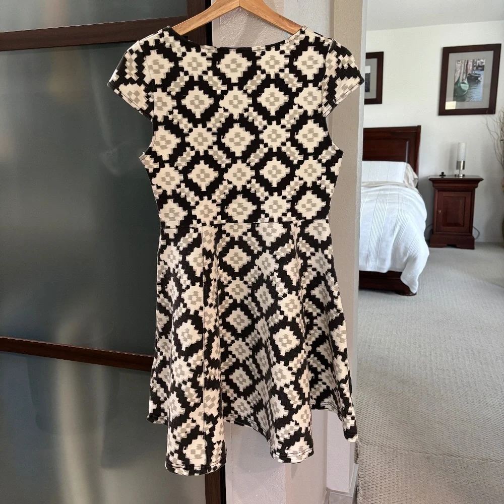 MINKPINK Fit & Flare Skater Dress - Southwest Pattern Size M - Picture 5 of 12